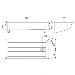 600mm  satn