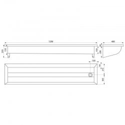 1200mm satn