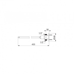 pm typ M 1/2", nstnn deska